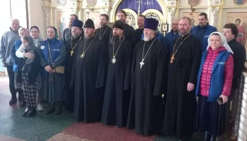 Началась поездка врио председателя по благотворительности в зону конфликта