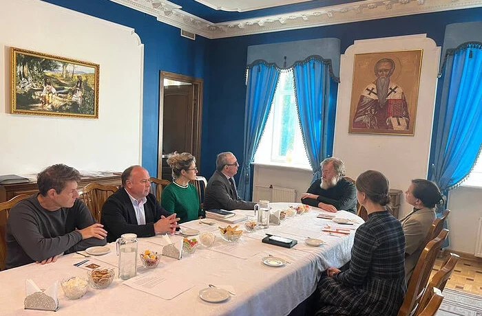 Врио председателя Синодального отдела по благотворительности встретился с президентом Всероссийского Врио председателя Синодального отдела по благотворительности встретился с президентом Всероссийского