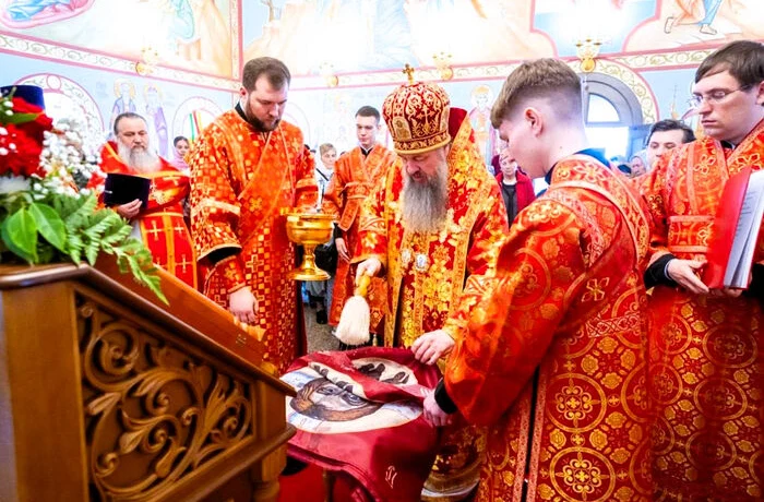 В Городище освятили воинские хоругви «Спас Нерукотворный Херсонесский» В Городище освятили воинские хоругви «Спас Нерукотворный Херсонесский»