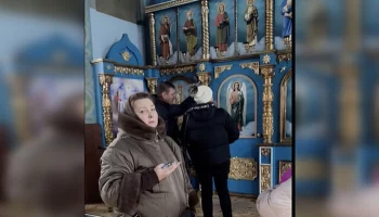 При захвате Успенского собора в Кременчуге рейдеры из «ПЦУ» выломали Царские врата