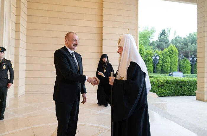 Состоялась встреча Святейшего Патриарха Кирилла с Президентом Азербайджана Состоялась встреча Святейшего Патриарха Кирилла с Президентом Азербайджана