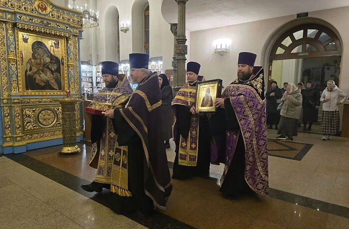 Ковчег с мощами святителя Тихона был принесен в пределы Одинцовской епархии