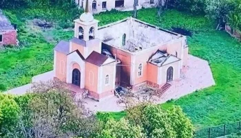 В результате атаки со стороны ВСУ сгорел Покровский храм в поселке Теткино Курской области