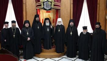 Иерусалимский Патриарх встретился с представителями Эстонской ПХЦ