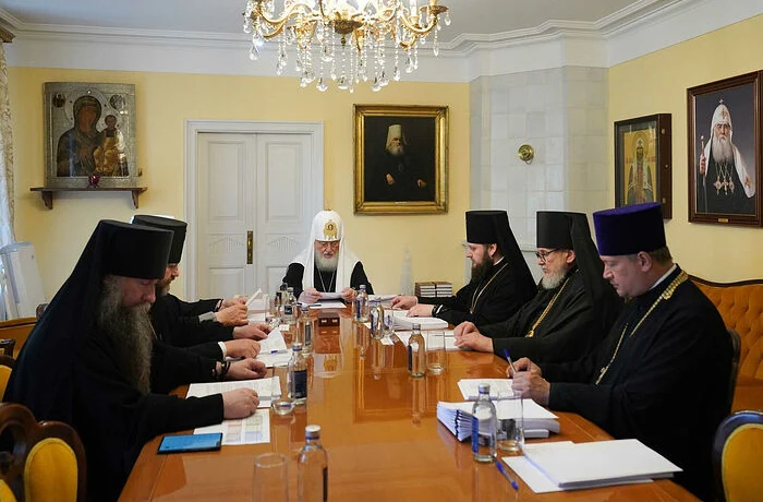 Святейший Патриарх Кирилл возглавил работу Архиерейского совета Московской митрополии