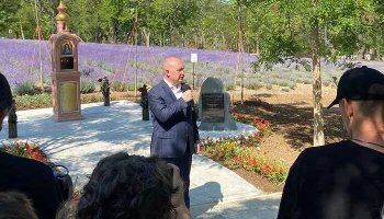 В Севастополе в день террористической ракетной атаки открыт памятный мемориал