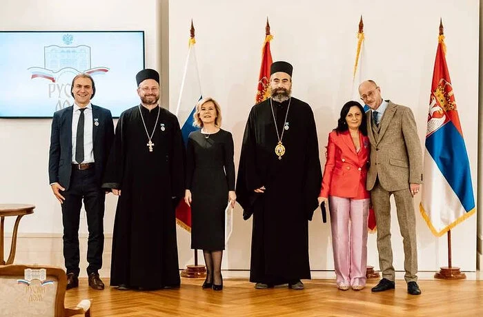 Представители Сербской Церкви удостоены наград Россотрудничества Представители Сербской Церкви удостоены наград Россотрудничества